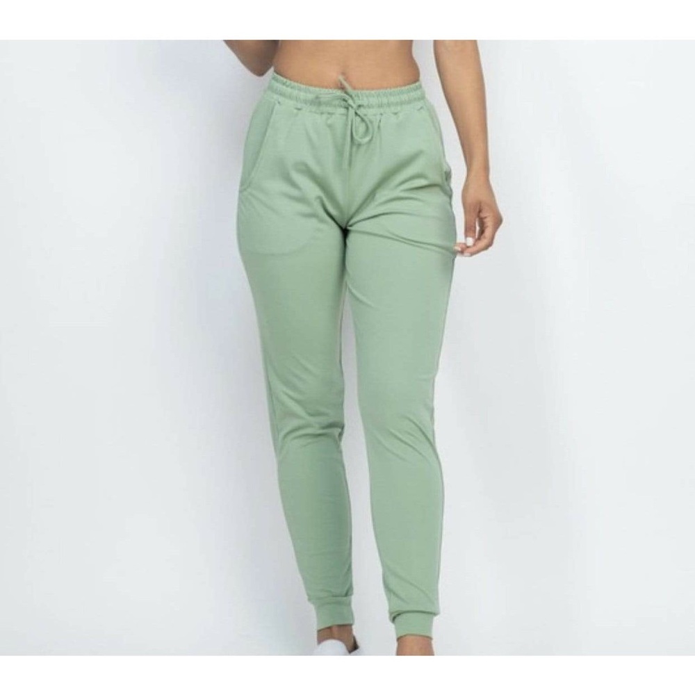 Women's Green Joggers